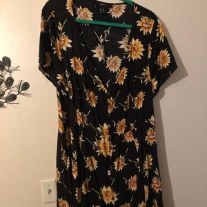 Sunflower cool summer dress
